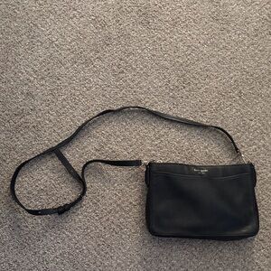 Kate Spade Black Leather Shoulder Bag